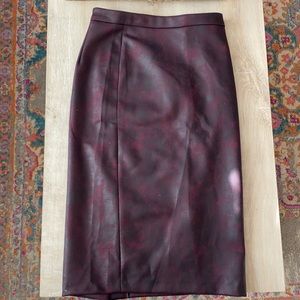 Boutique long pencil skirt